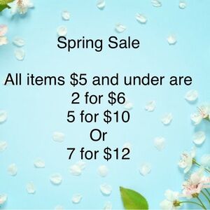 Spring Sale